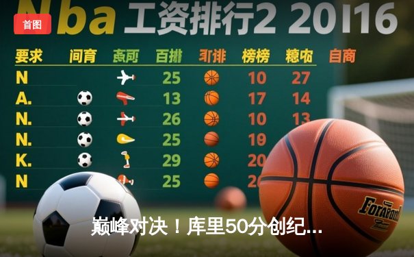 巅峰对决！库里50分创纪录，勇士加时险胜凯尔特人夺赛点